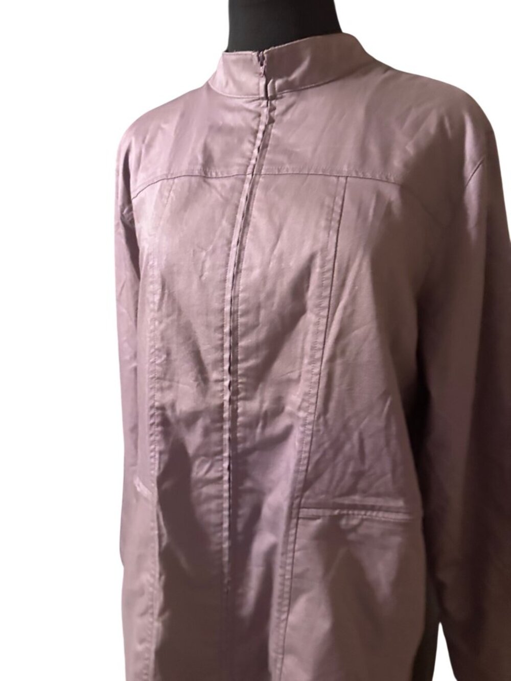 Nike Golf extensible stretch zip purple jacket size 16-18